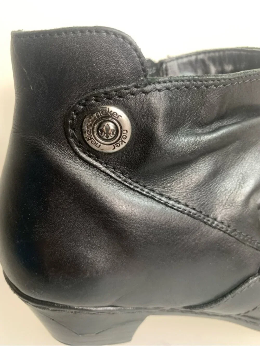 Rieker Black Ankle Boot 41